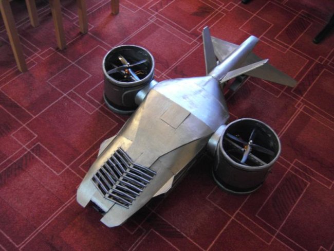Авиамодель «Hunter-Killer aerial», концепт на тему фильма «Терминатор»
