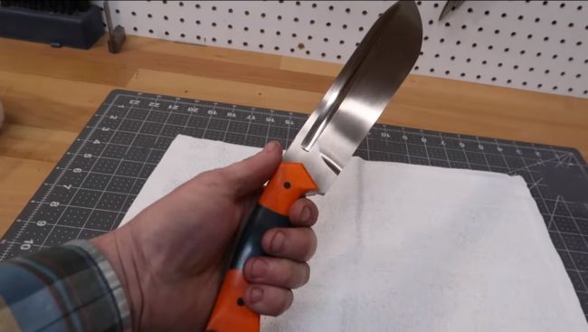 Мощный походный нож своими руками