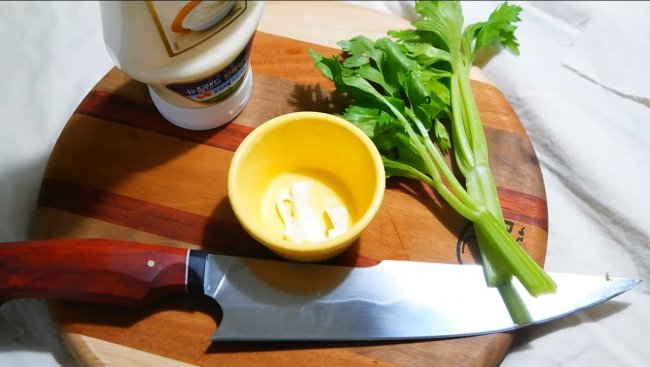 Кухонный нож из диска от циркулярки