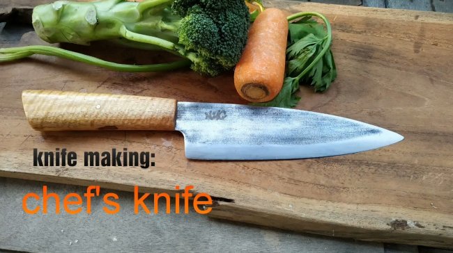 Нож шеф-повара из стали К110